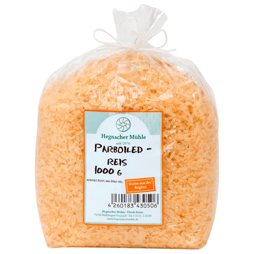 Hegnacher Mühle Parboiled-Reis 1kg